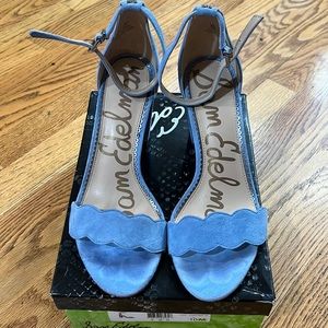 Sam Edelman Powder Blue block heel